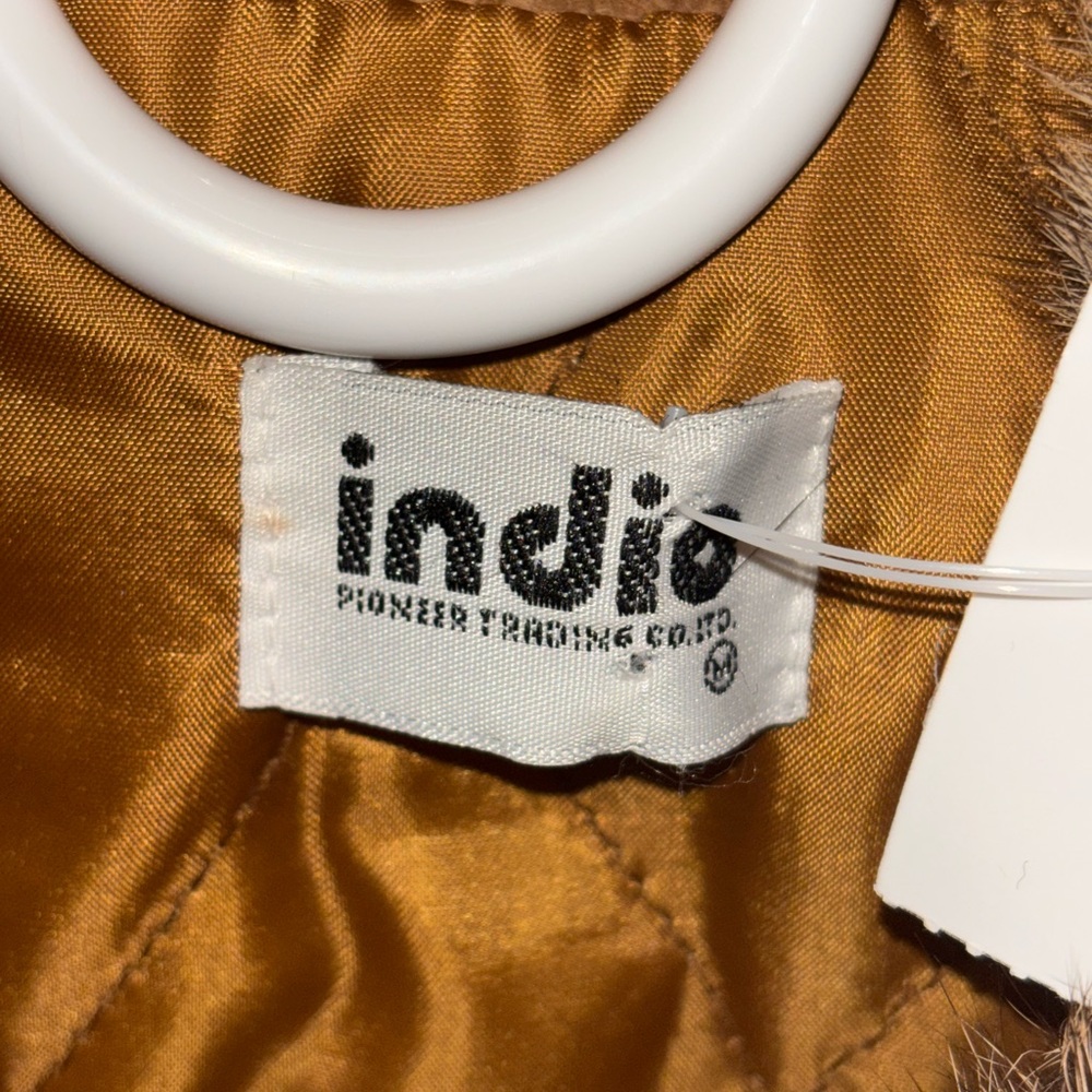 Indio Patchwork Suede Bomber Jacket with Shearlin… - image 5